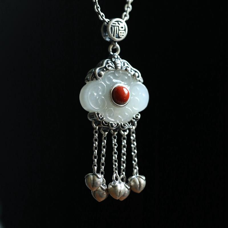Ethnic Fashion Designers - Einzigartige design Futao Yulian natürliche Hetian