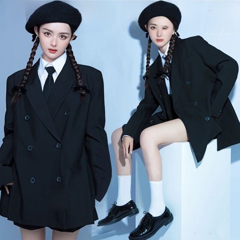 Ethnic Fashion Brand - Neue Porträtfotografie Damenanzug College-Stil Bildfotografie Studio
