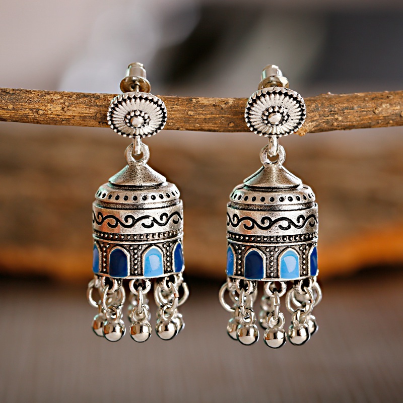 Ethnic Indian Fashion - 2020 Damen Indischer Jhumka Jhumki Schmuck