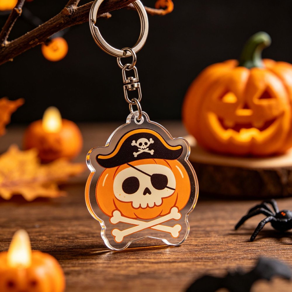 Halloween Spukhaus Acryl-Schlü – Ethnic Fashion House Bewertung und Preis